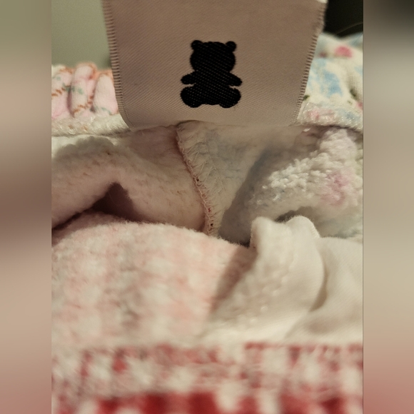 Teddy Fresh Women's Size S Multicolor Floral/Gingham Patchwork Pants Joggers - Picture 10 of 12